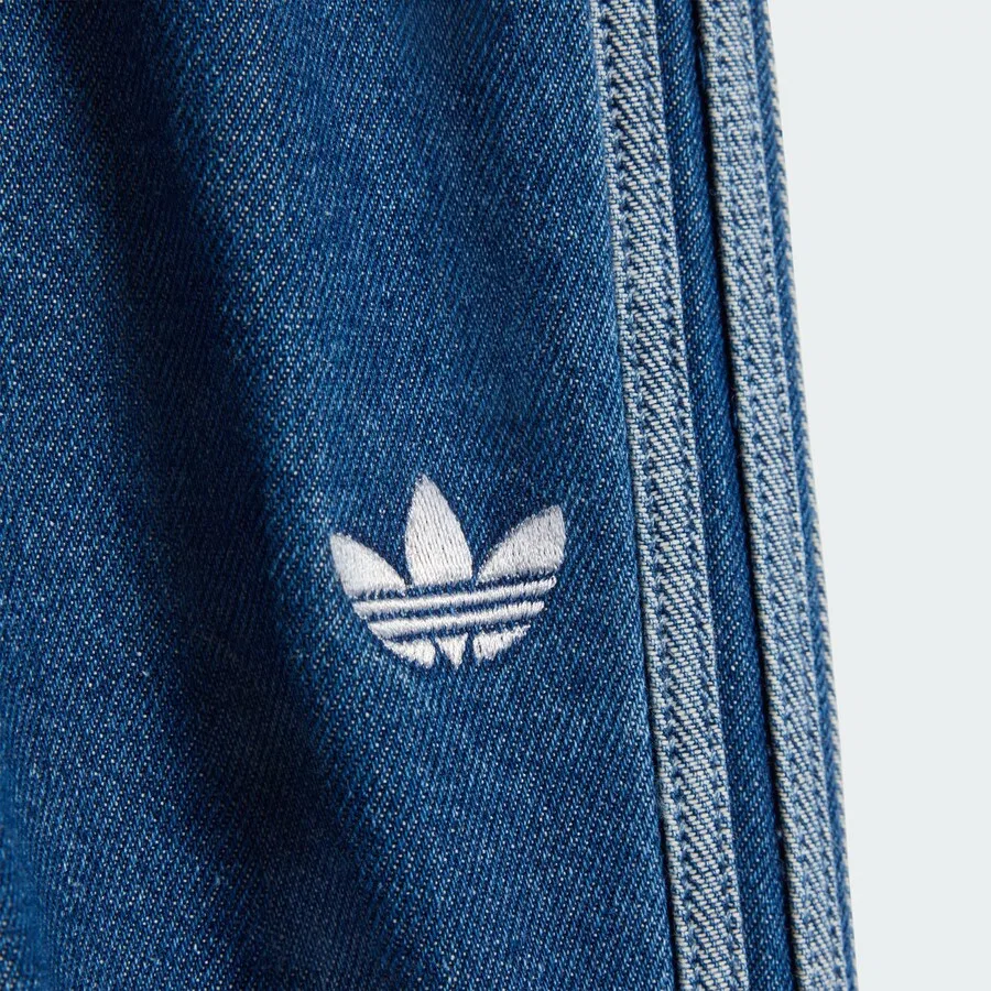 Джинсы ADIDAS ORIGINALS Regular Jeans 'Firebird' синего цвета — фото 4