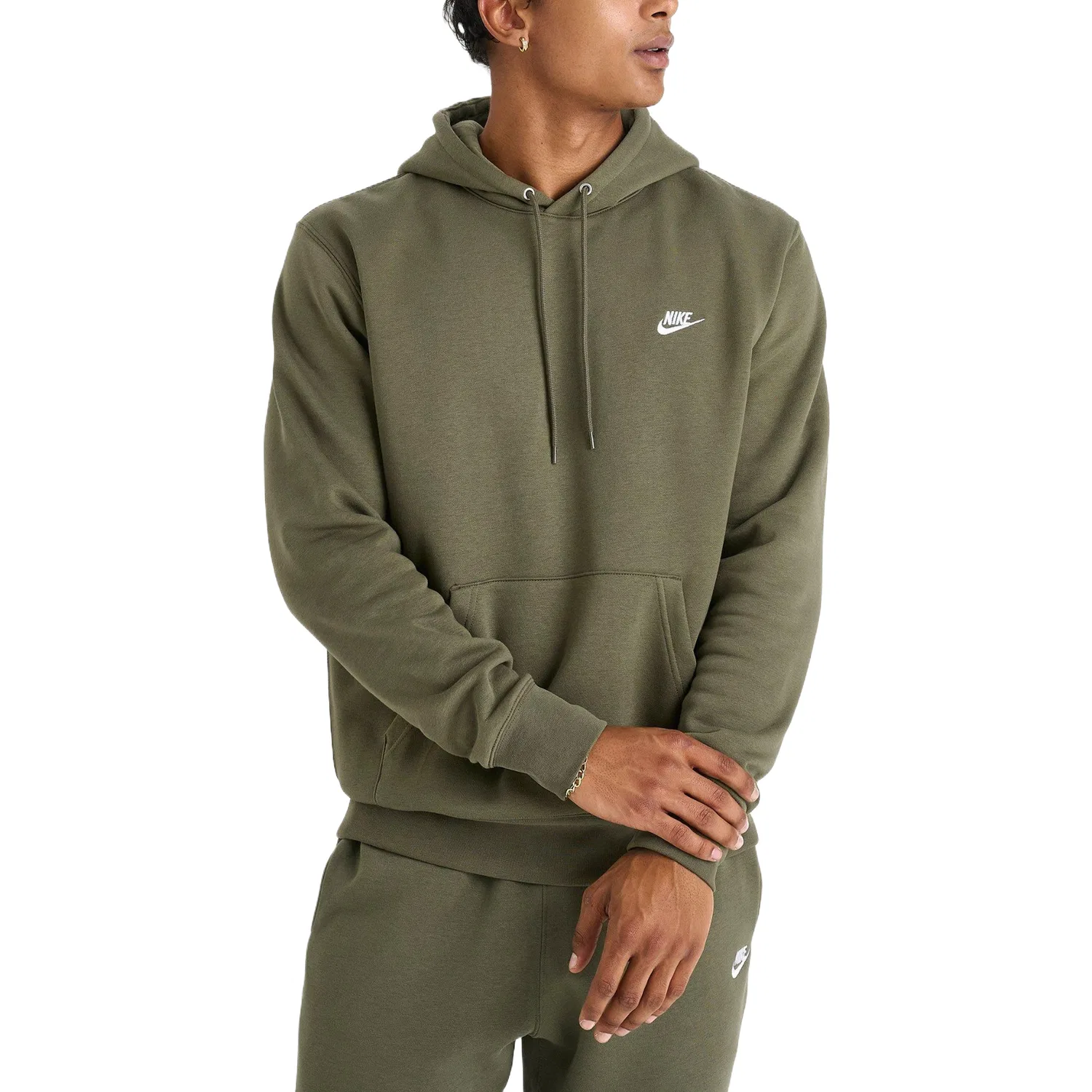 Мужской свитшот из флиса Club Fleece Premium Nike