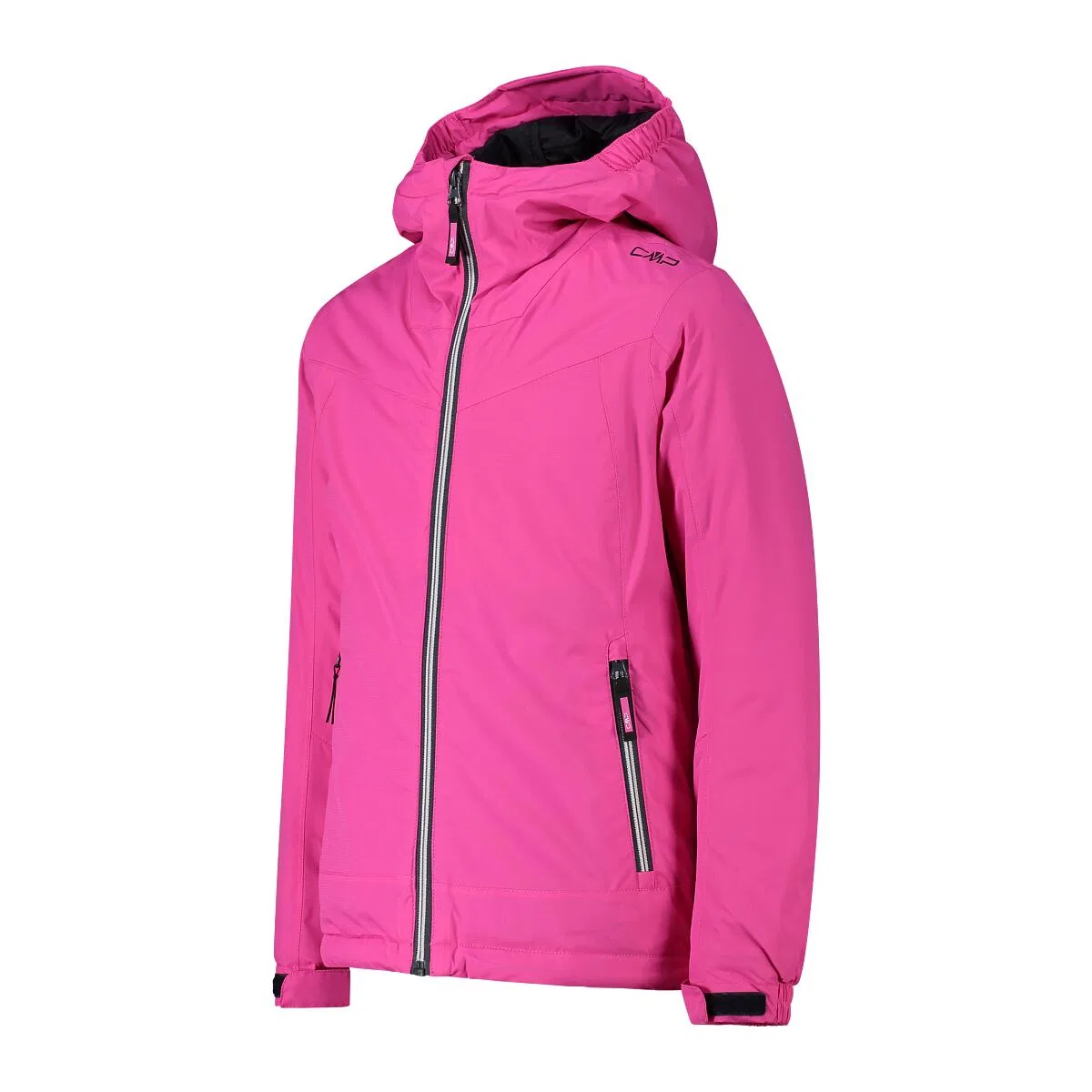 Детская куртка с капюшоном KID G JACKET FIX HOO Cmp, Magentapink Rosa — фото 3
