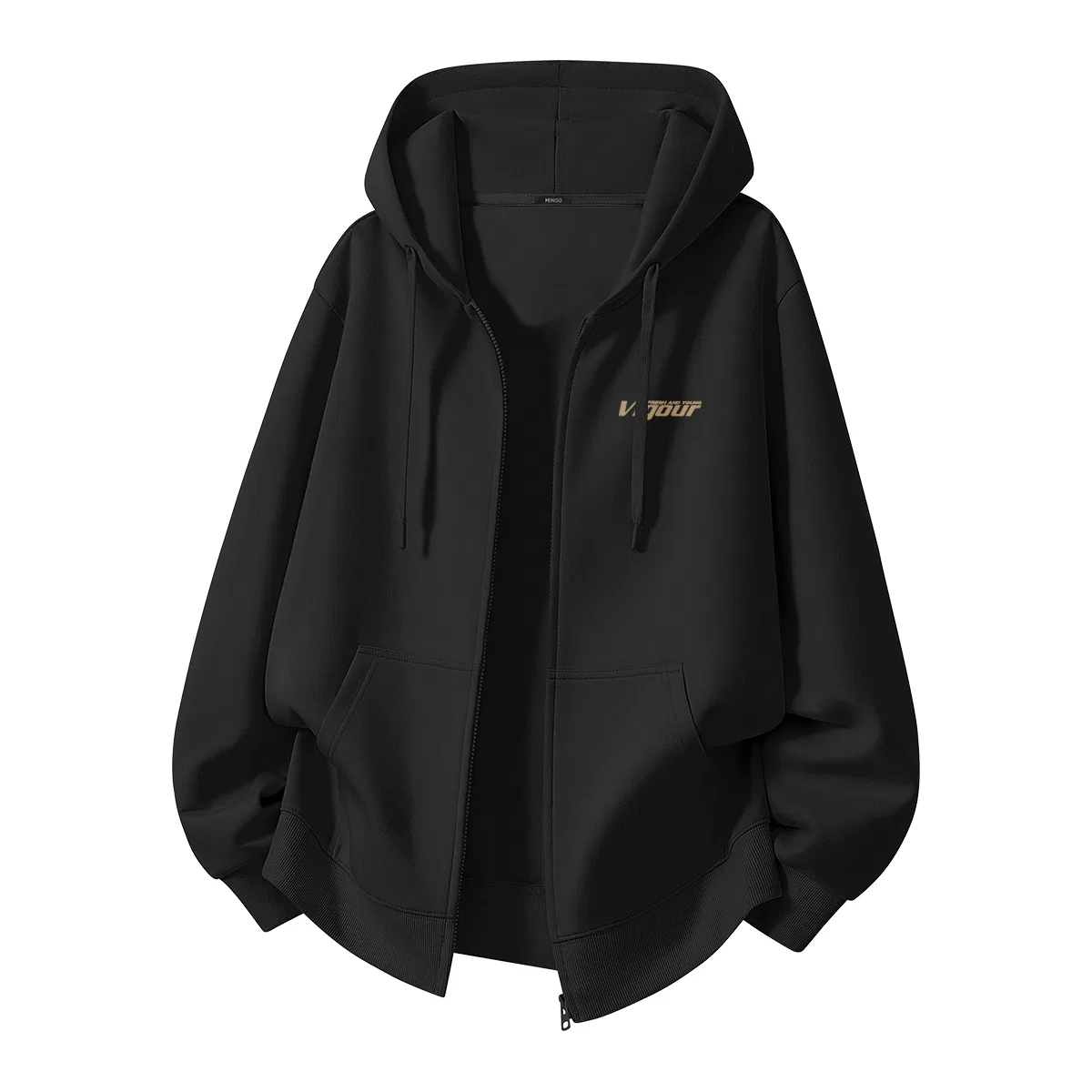 Детский худи с капюшоном Miniso, Black