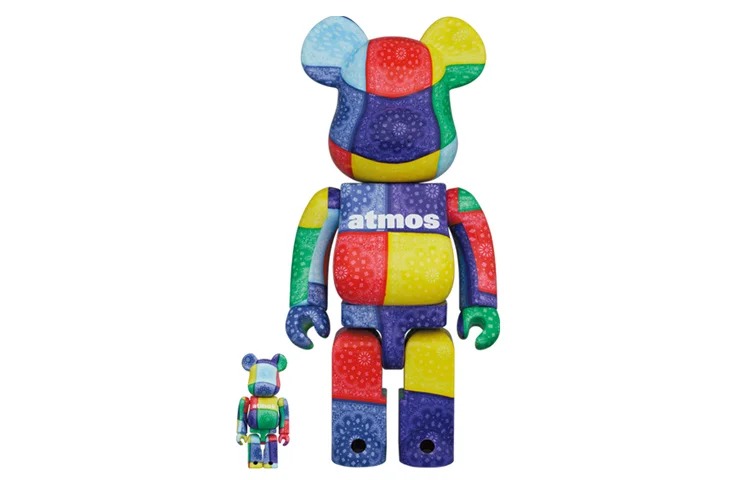 

Виниловая фигурка Be@rbrick Atmos Bandana, 30 см + 7 см