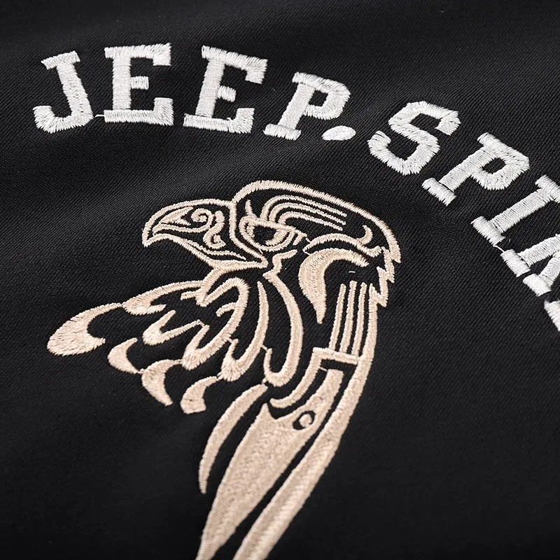 Детский комплект из футера с длинным рукавом JEEP SPIRIT, Black — фото 3