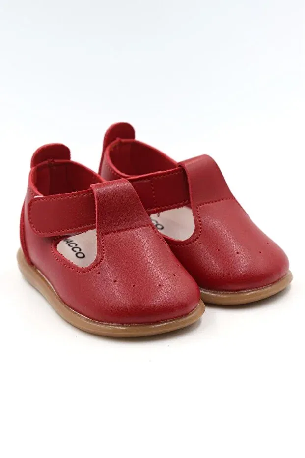 Детские ортопедические туфли для мальчиков Macco Shoes, Red