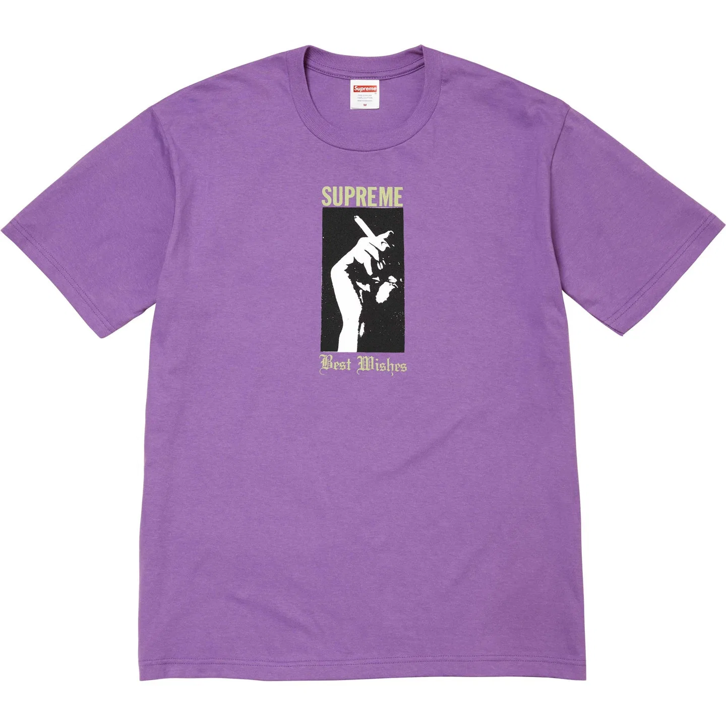 Футболка с круглым вырезом Supreme SS26, Цвет Purple