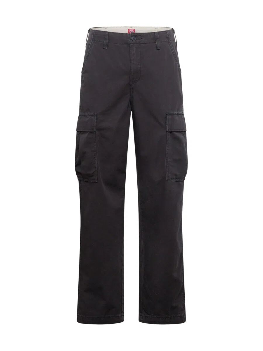 Брюки-карго LEVI'S Regular 'XX Cargo Straight Pants' из черного денима