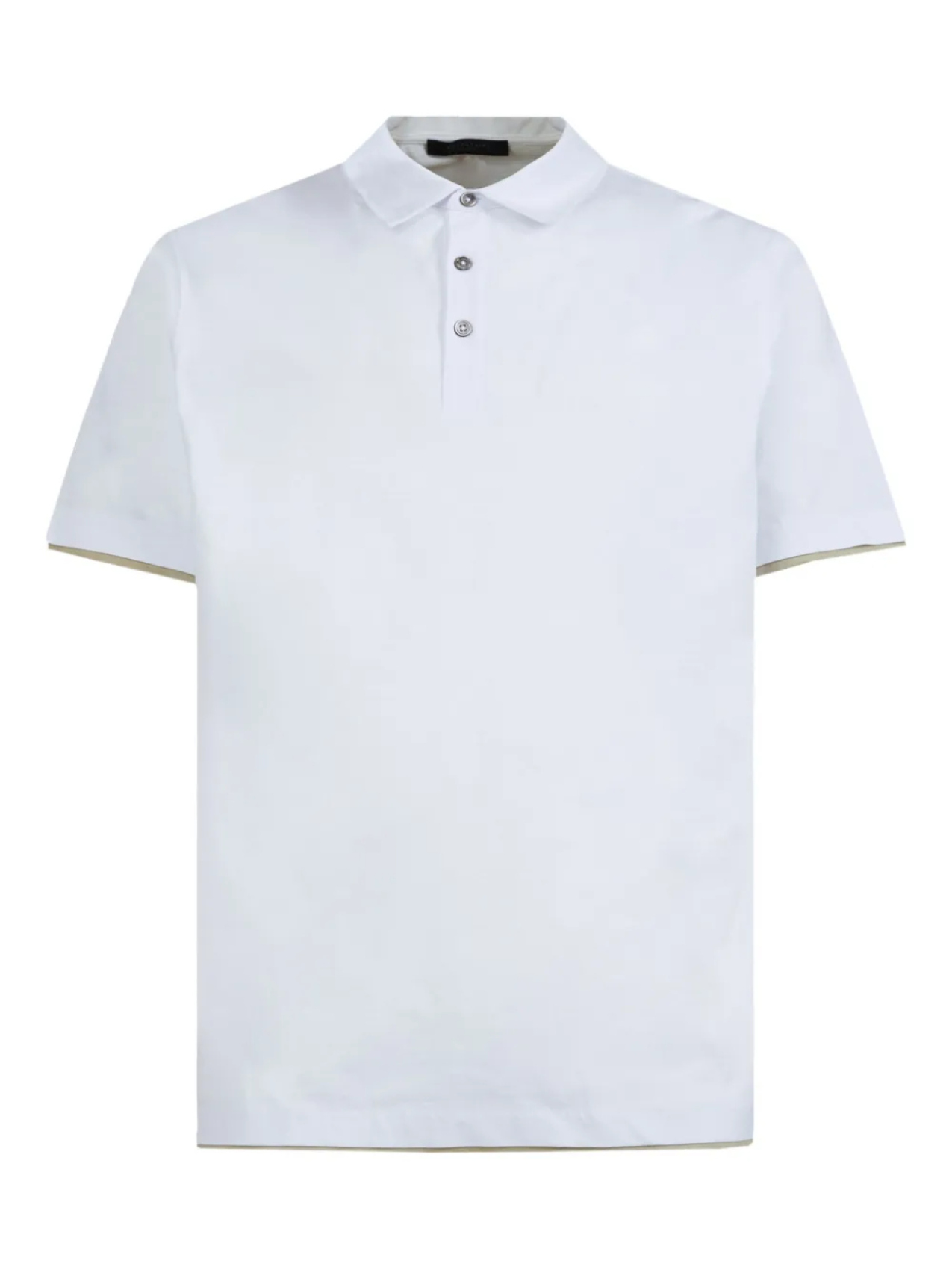 

GAZZARRINI X MICHELE FRANZESE многослойная рубашка поло, белый