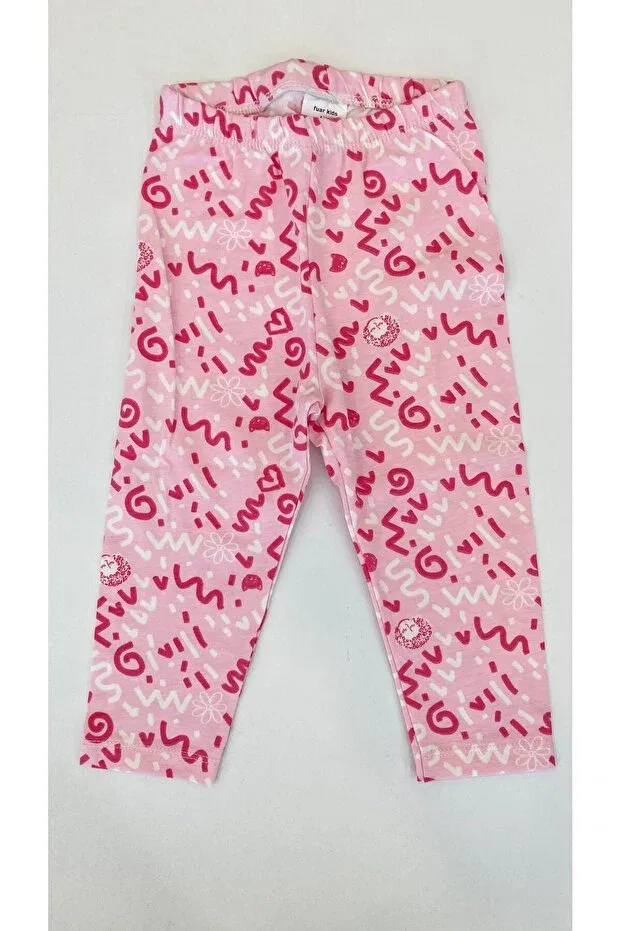 Детские леггинсы для девочек с принтом Fuar Baby, Patterned — фото 2