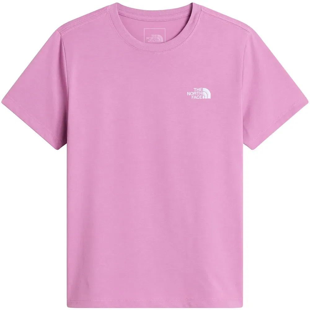 Детская футболка для девочек Evolution Simple Dome The north face, Pink — фото 3