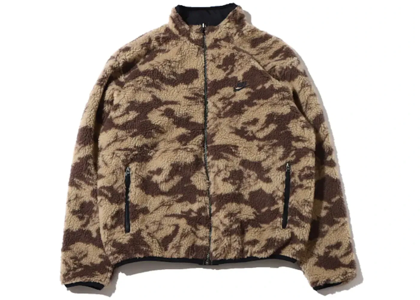 Мужская куртка с утеплителем Nike Sportswear Club Fleece Plus Reversible Winterized Top, Black/Sail