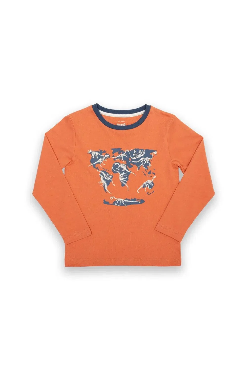 Футболка с принтом Fossil Finder Kite, Orange