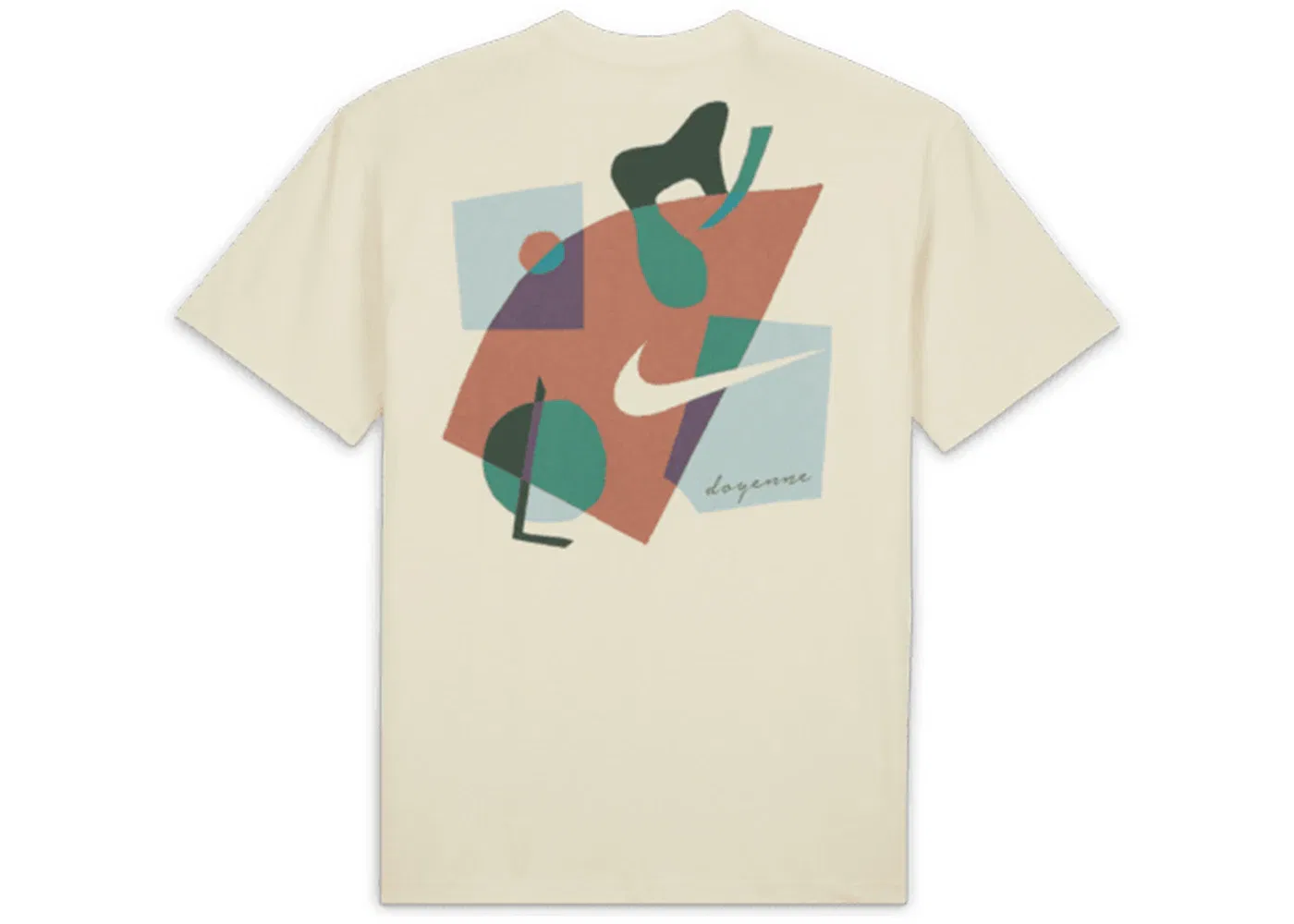 Мужская футболка Nike SB x Doyenne T-shirt, Coconut Milk — фото 2