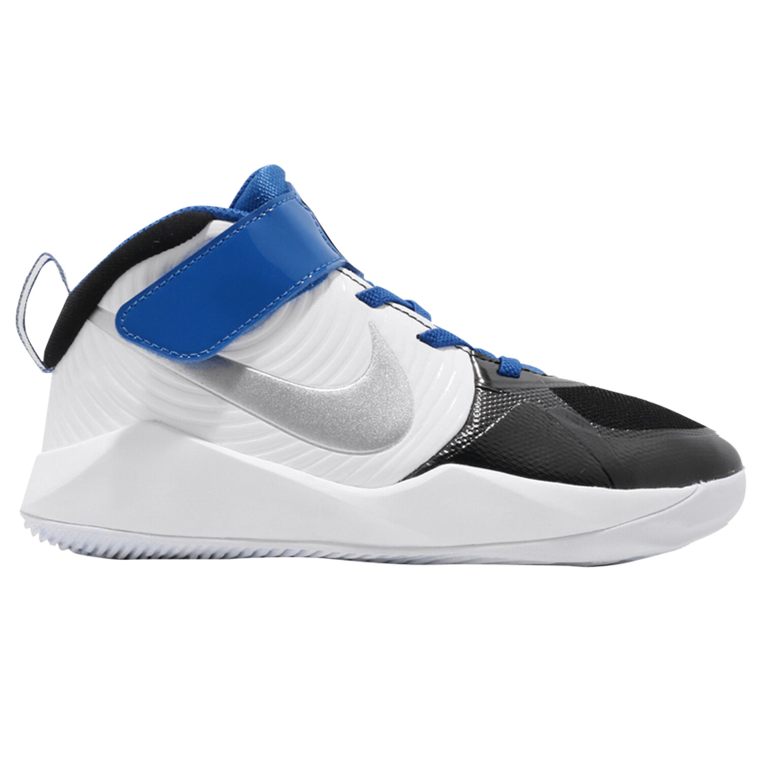 

Кроссовки Nike Team Hustle D9 Auto PS 'Metallic Silver', Черный