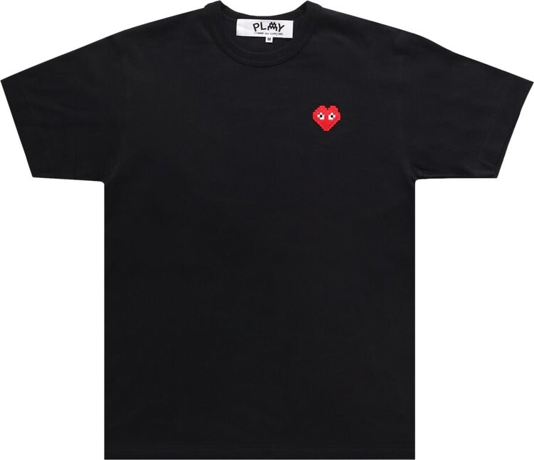 

Футболка Comme des Garçons PLAY Mini Logo T-Shirt 'Black', черный