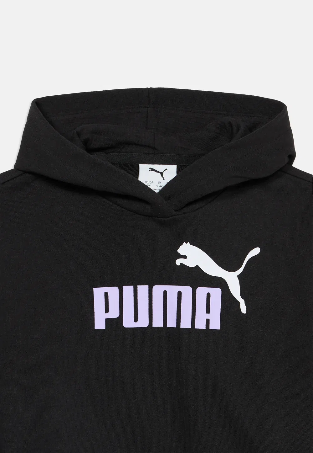 Толстовка с капюшоном Puma, Black/Light Lavender — фото 3