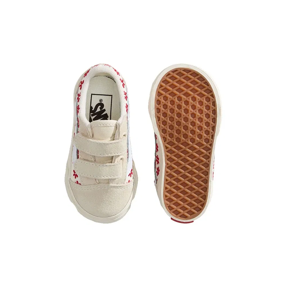 Кроссовки Old Skool V Vans, белый — фото 3
