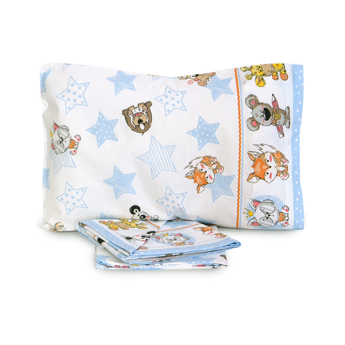 

Комплект детского постельного белья Biancaluna Alex Nursery In Heavenly Cotton 300, 3 предмета