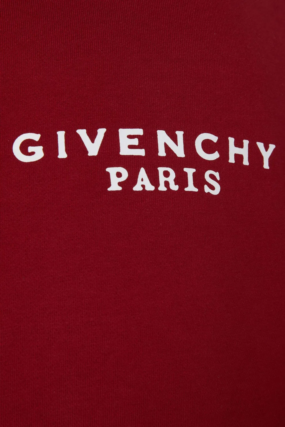 Платье из футера с логотипом Givenchy, красный — фото 3