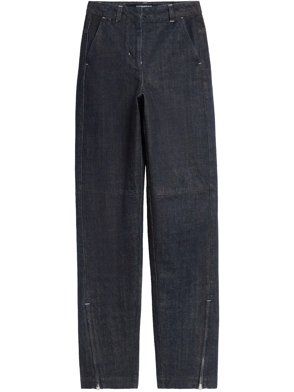 Джинсы de-Nîmes Jacquemus, темно-синий