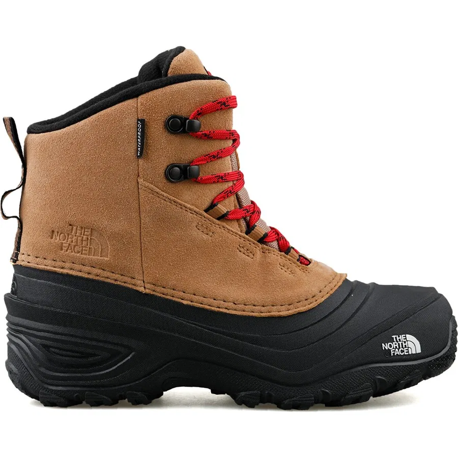 Ботинки на шнуровке для мальчика Y Chilkat V Lace Wp The North Face, Коричневый