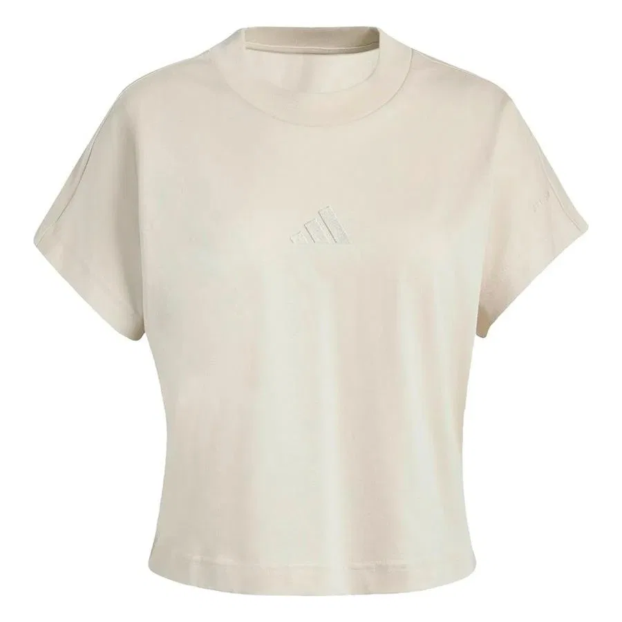 Женская футболка с длинным рукавом adidas W ALL SZN TEE, Бежевый