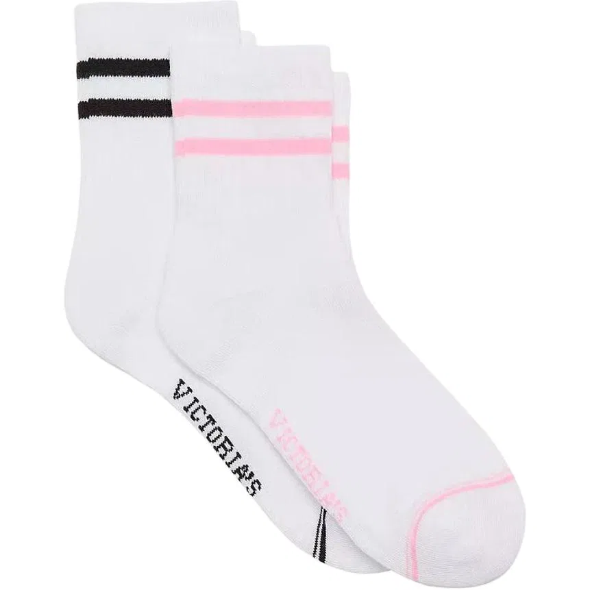 Женские носки с длинным голенищем, комплект из 2 пар, Victoria's Secret, 57MY 2 Pack — фото 4