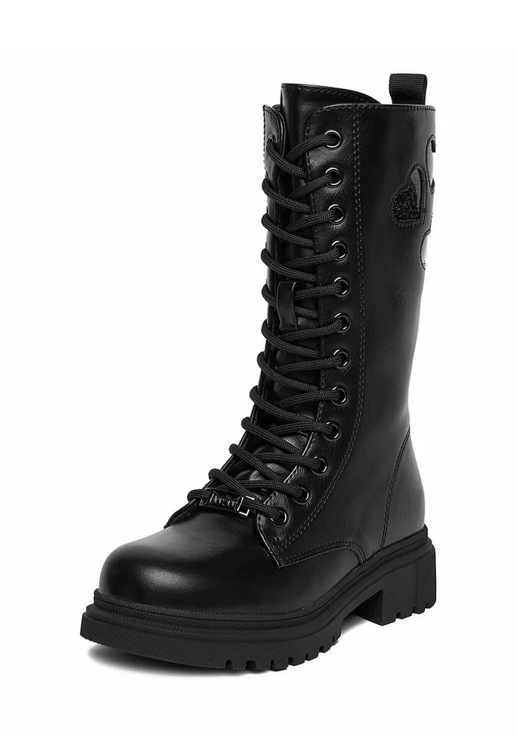 Boots girl ceo-cs6171-05 - ботинки на шнуровке Deezee, Black — фото 3