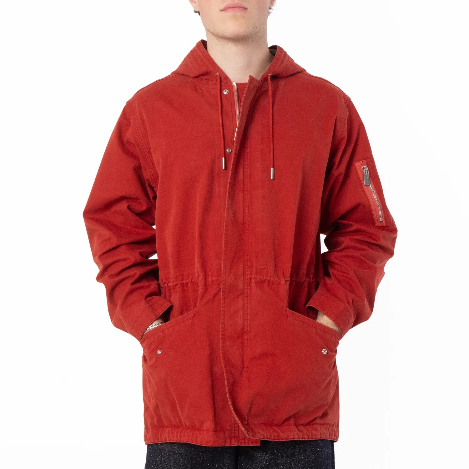 Парка мужская из хлопка Bonded Cotton Parka Burberry, Rust