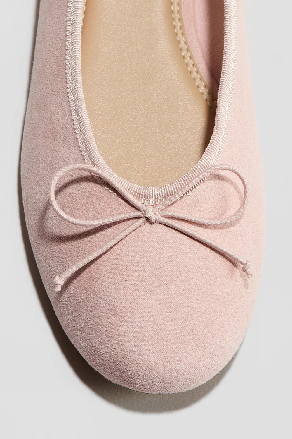 Балетки с луком H&M, Rosa — фото 3