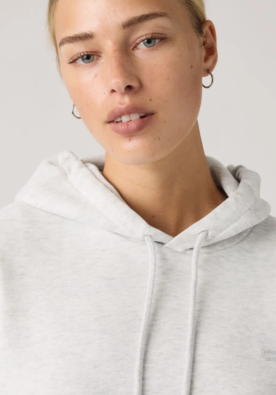 Толстовка LEVI'S 'Everyday' светло-серого цвета — фото 4
