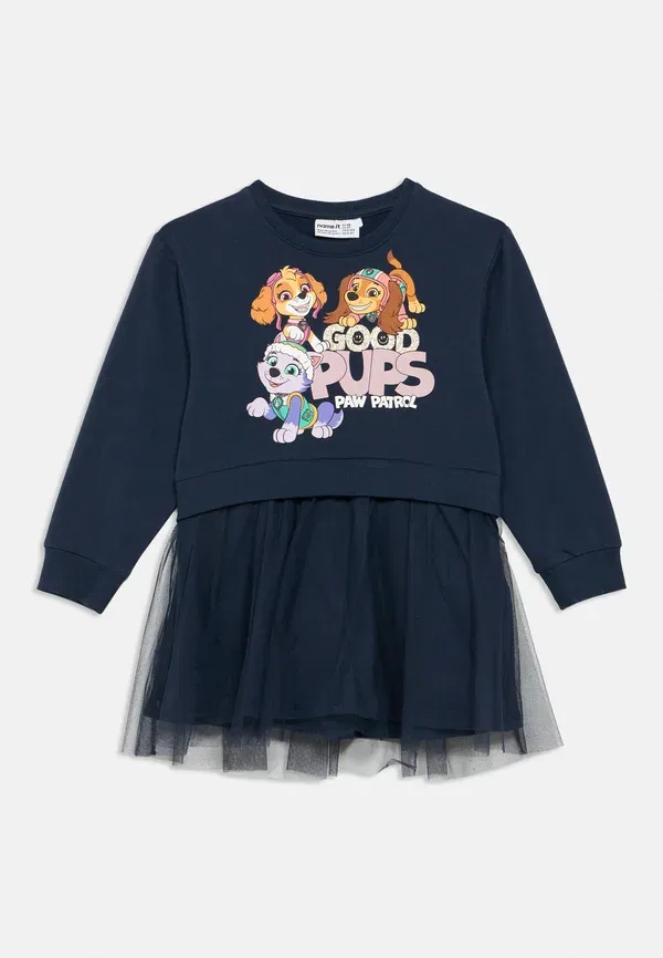 Платье с принтом Paw Patrol Name It, темно-синий blazer — фото 3