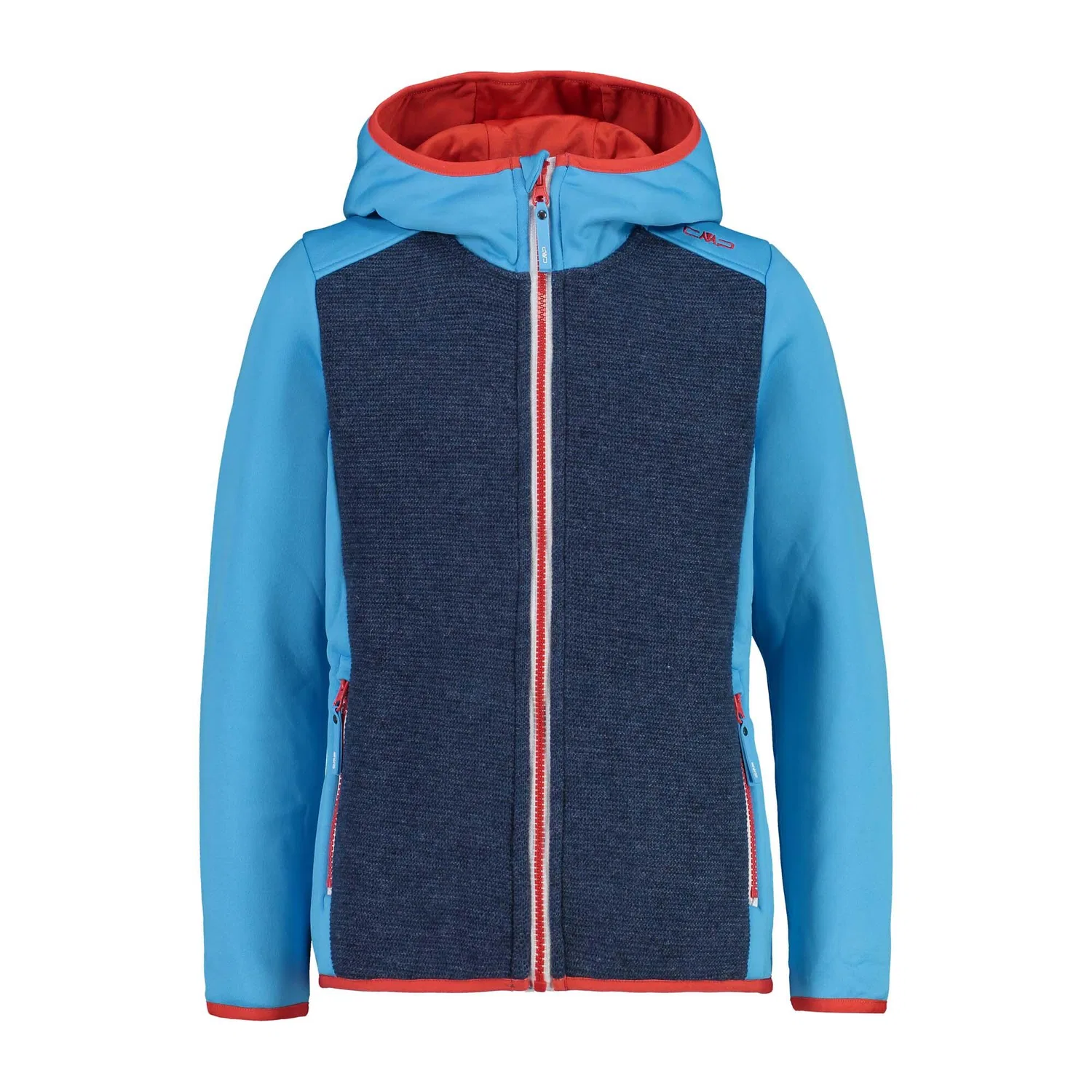 Детская куртка для девочек с капюшоном Kid G Jacket Fix Hood Cmp, Konigsblau Navyblau
