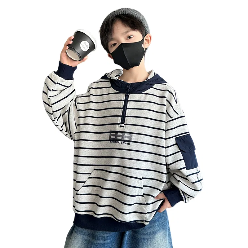 Детское худи Lanza, Цвет Navy Blue — фото 3