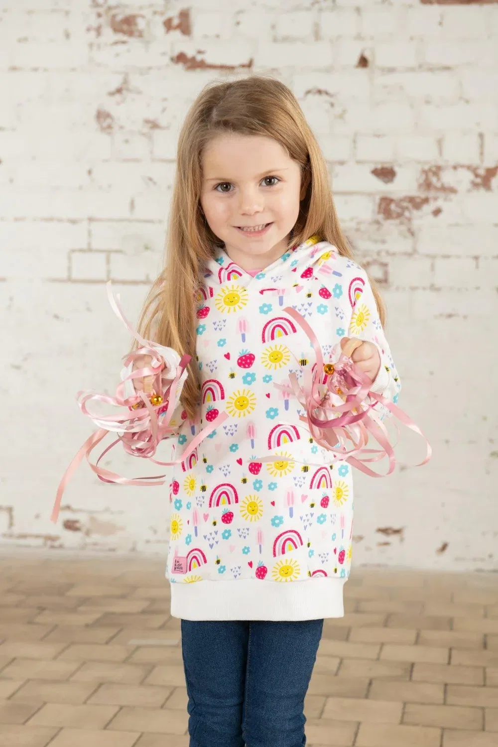 Детский худи Jessie Lighthouse Clothing, Pink — фото 4