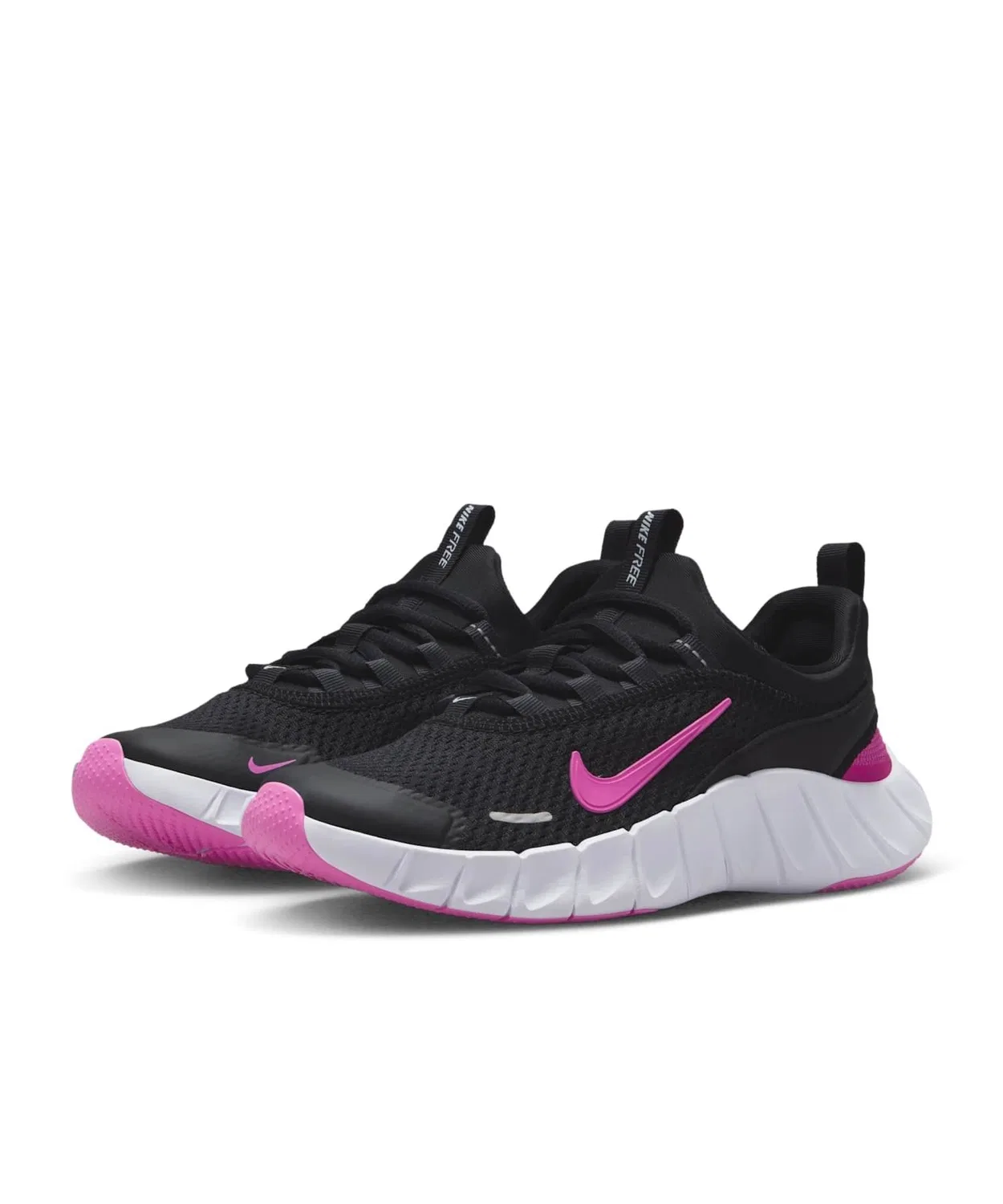 Детские кроссовки для бега с низким вырезом Nike Free Ride Big Kids' Running Shoes, Black — фото 4