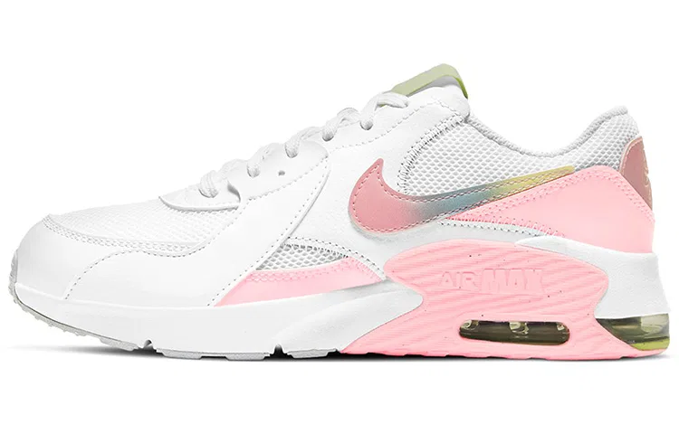 Детские кроссовки для девочек с длинным рукавом Nike Air Max Excee, White Arctic Punch
