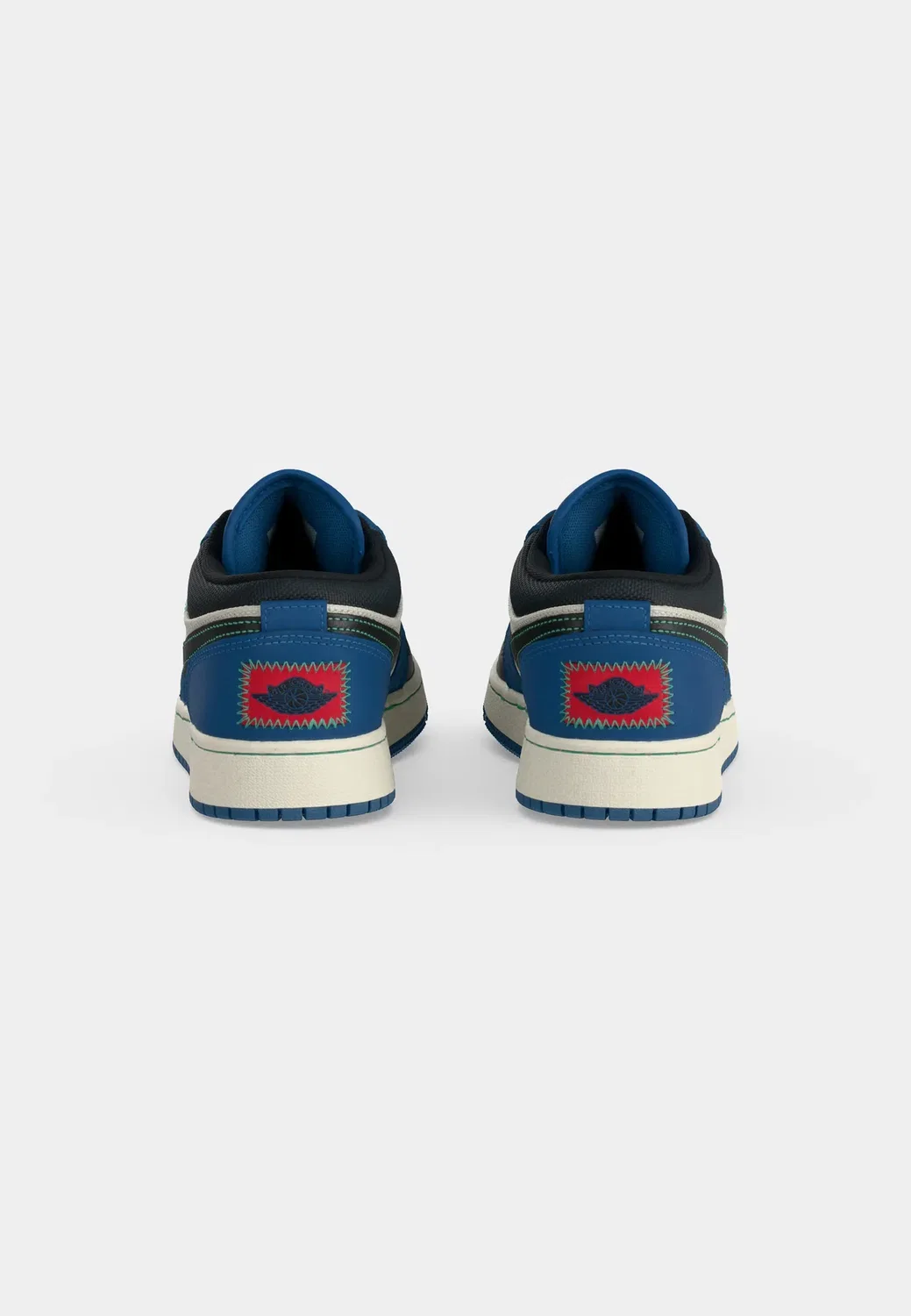 Кроссовки Air 1 se унисекс Jordan, True Blue/Black/University Red/Kinetic Green/Chalk — фото 4