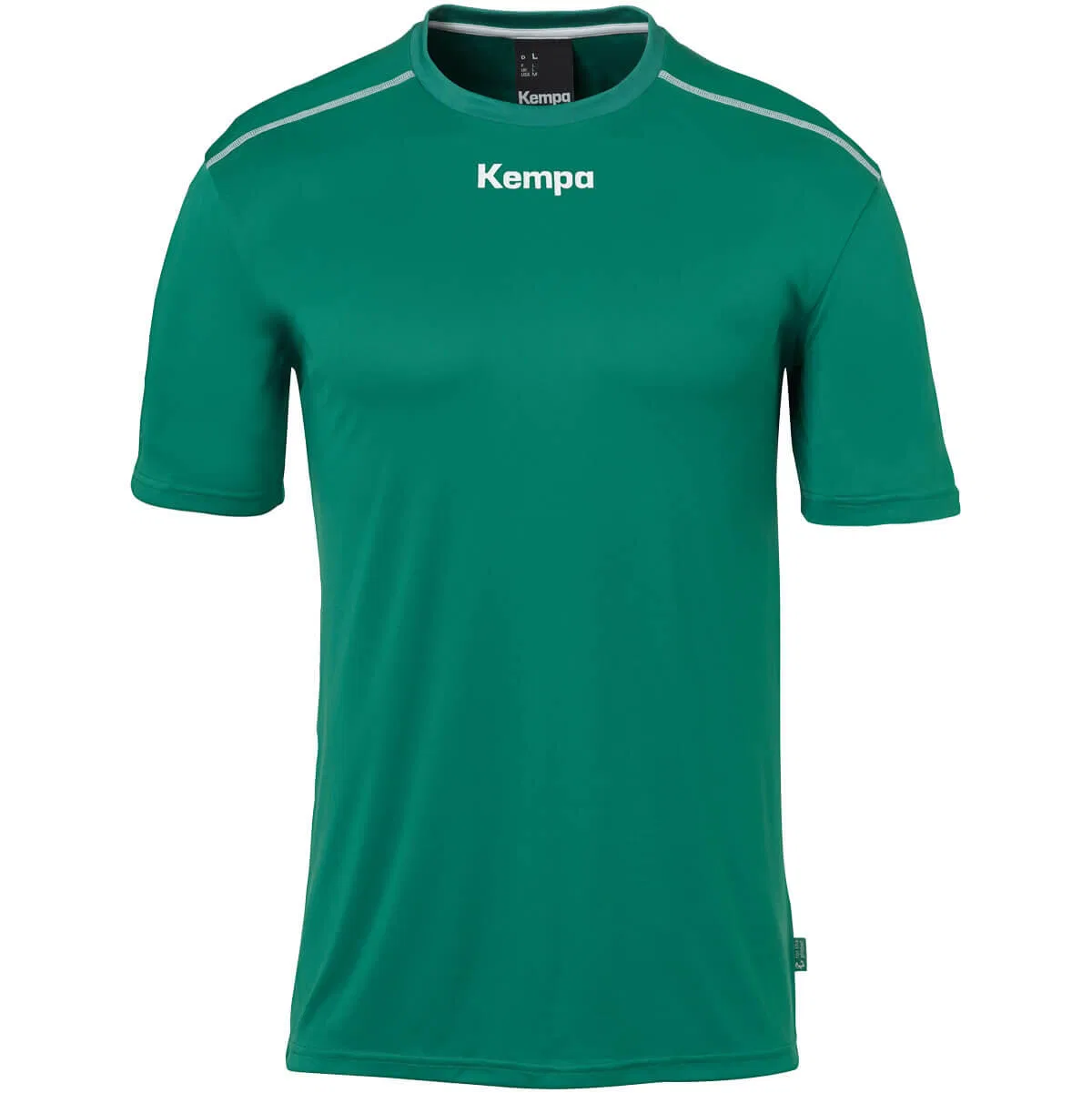 Детская футболка POLY Kids Kempa, Grun Lagunenblau
