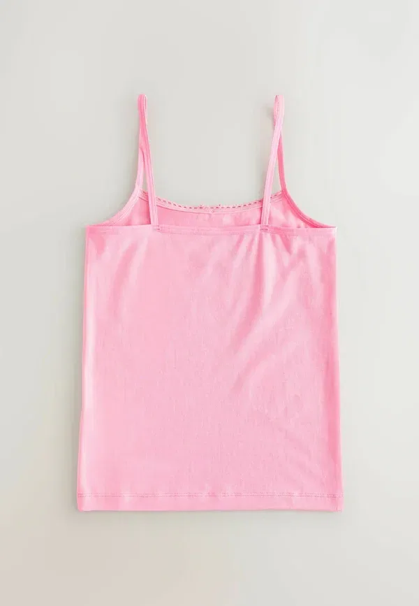 Топ 5-pack хлопок Regular fit Next pink orange, оранжевый/розовый — фото 3