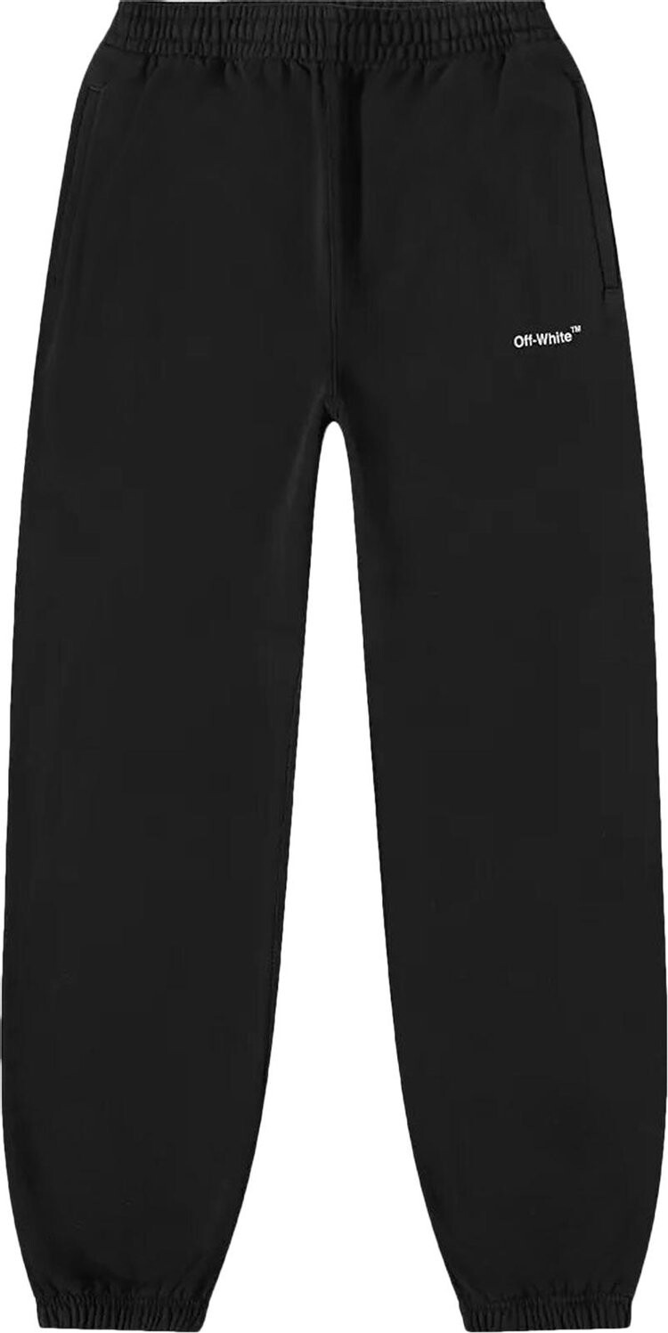 

Спортивные брюки Off-White Diag Helvetica Slim Sweatpant 'Black', черный