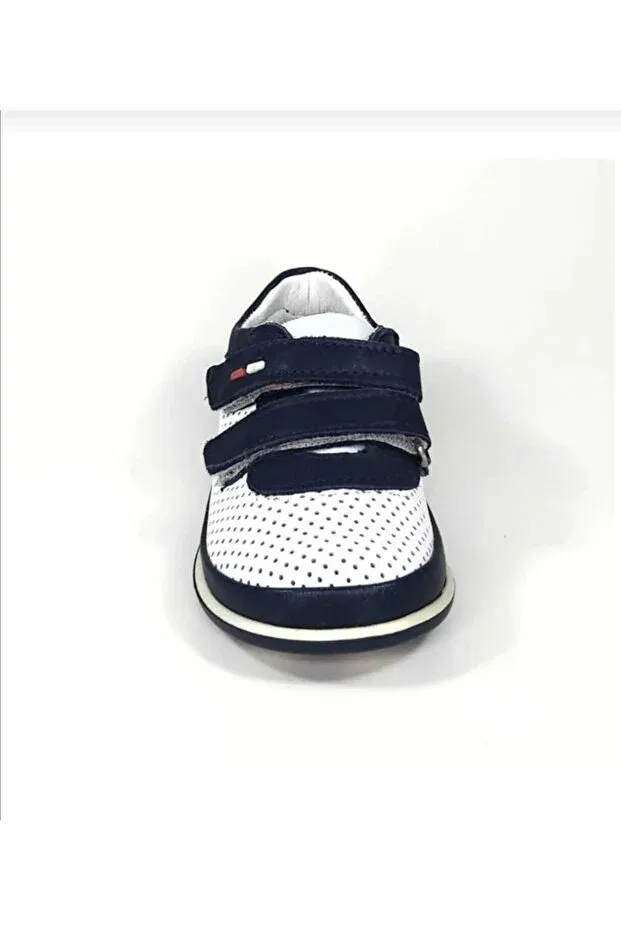 Детские ортопедические сандалии Özgür Kids, Navy Blue And White — фото 2