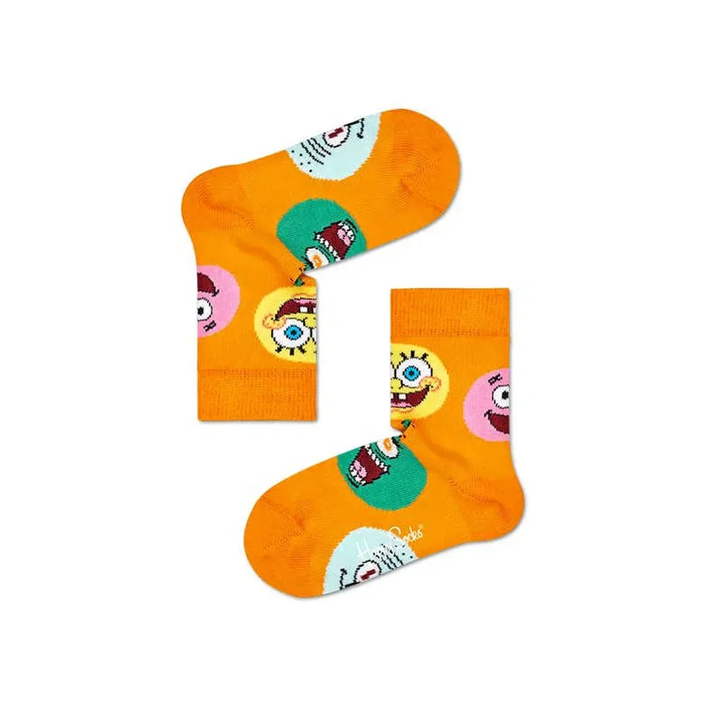 Носки Sponge Bob Circle Of Friends Happy Socks, оранжевый