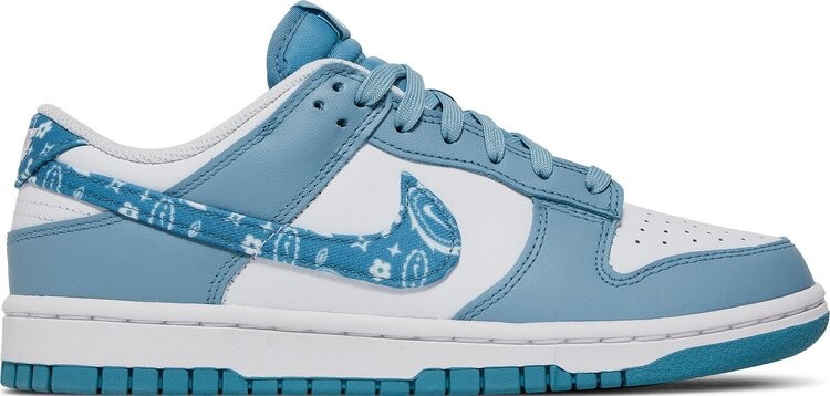 

Кроссовки Nike Wmns Dunk Low 'Blue Paisley', синий дубль