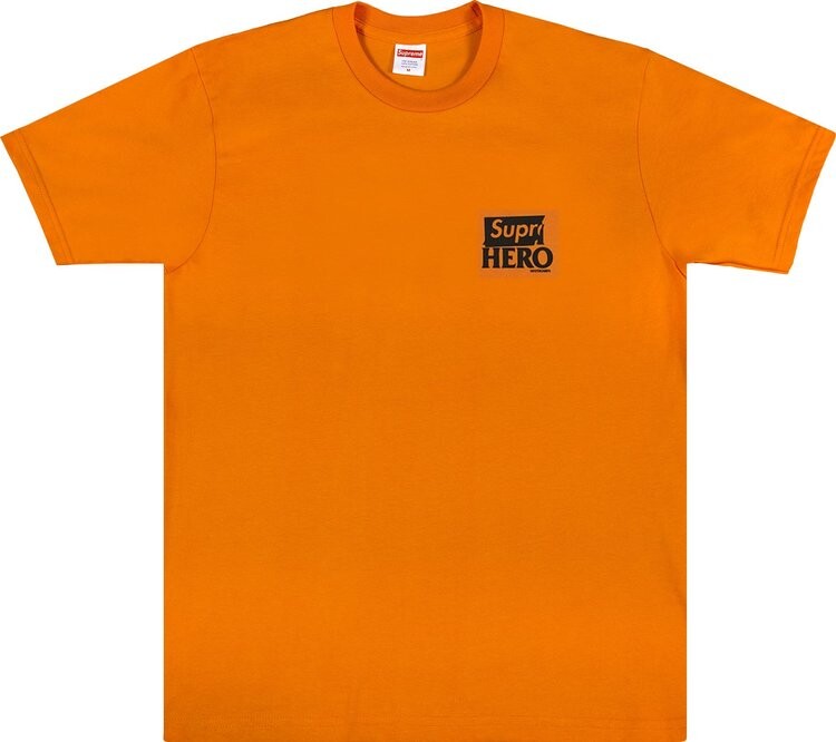 

Футболка Supreme x ANTIHERO Dog Tee 'Orange', оранжевый