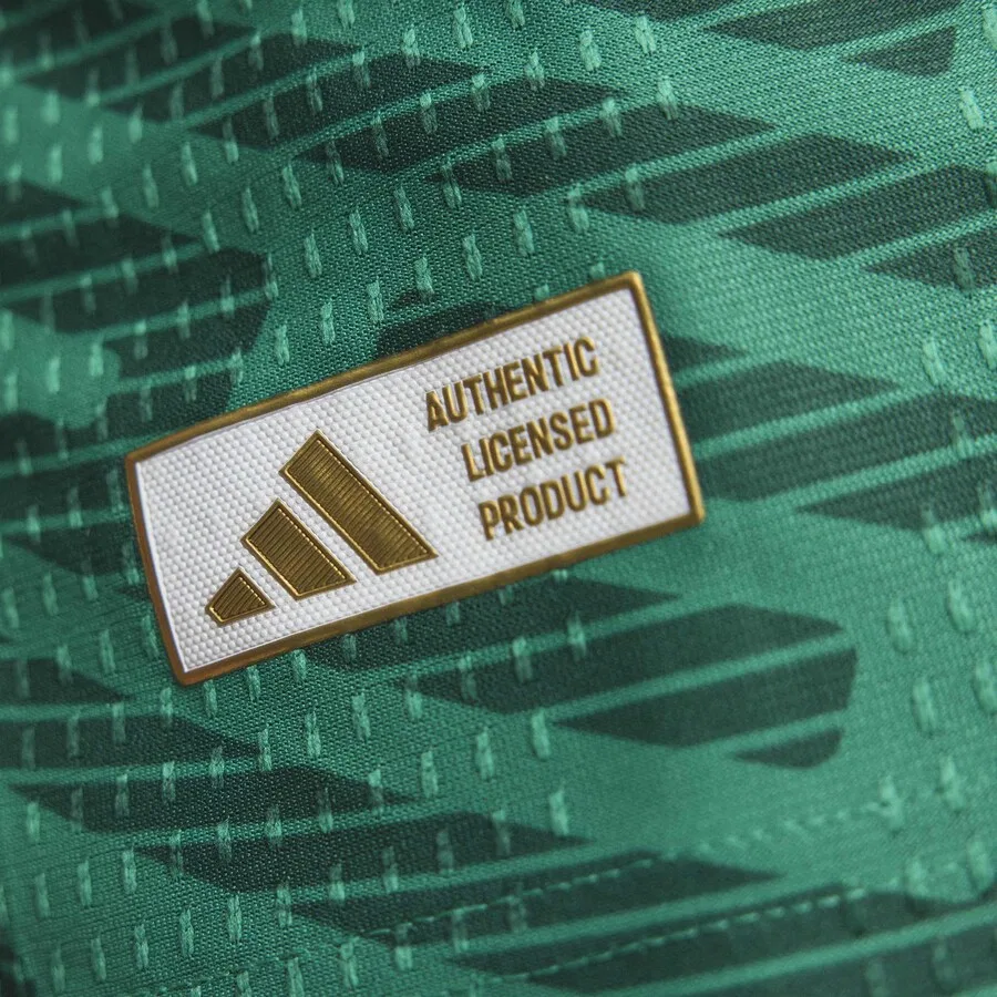 Футболка ADIDAS PERFORMANCE 'Mexico 26 Home Authentic' зеленого цвета — фото 4