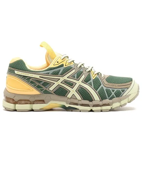 Мужские кроссовки ASICS UB10-S GEL-KAYANO 20 зелёные — фото 4
