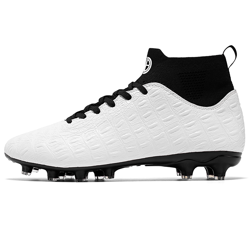 

Футбольные бутсы для детей с нескользящей амортизацией, износостойкие, дышащие, быстросохнущие, среднего размера Yi Jiabao, белый