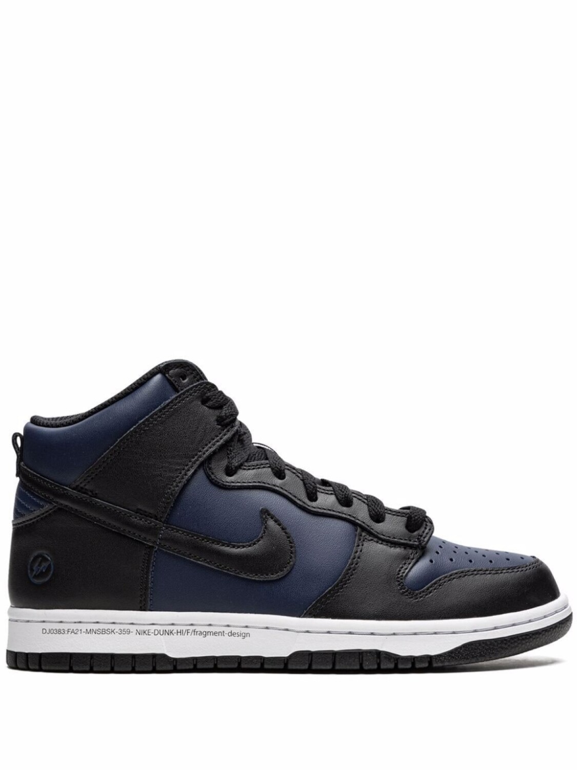 

Кроссовки Dunk High Nike, черный