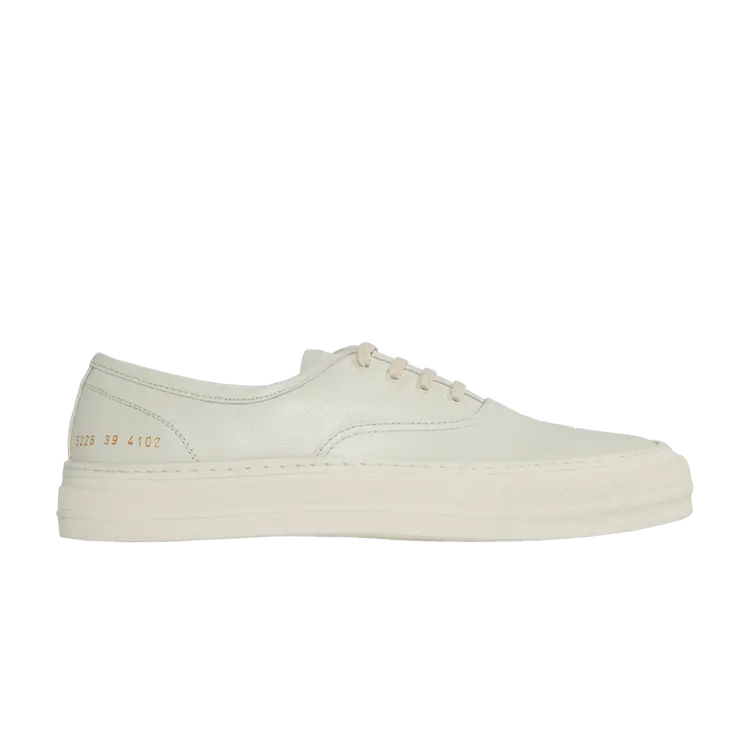 

Кроссовки Common Projects Four Hole Lace-Up Off White, белый