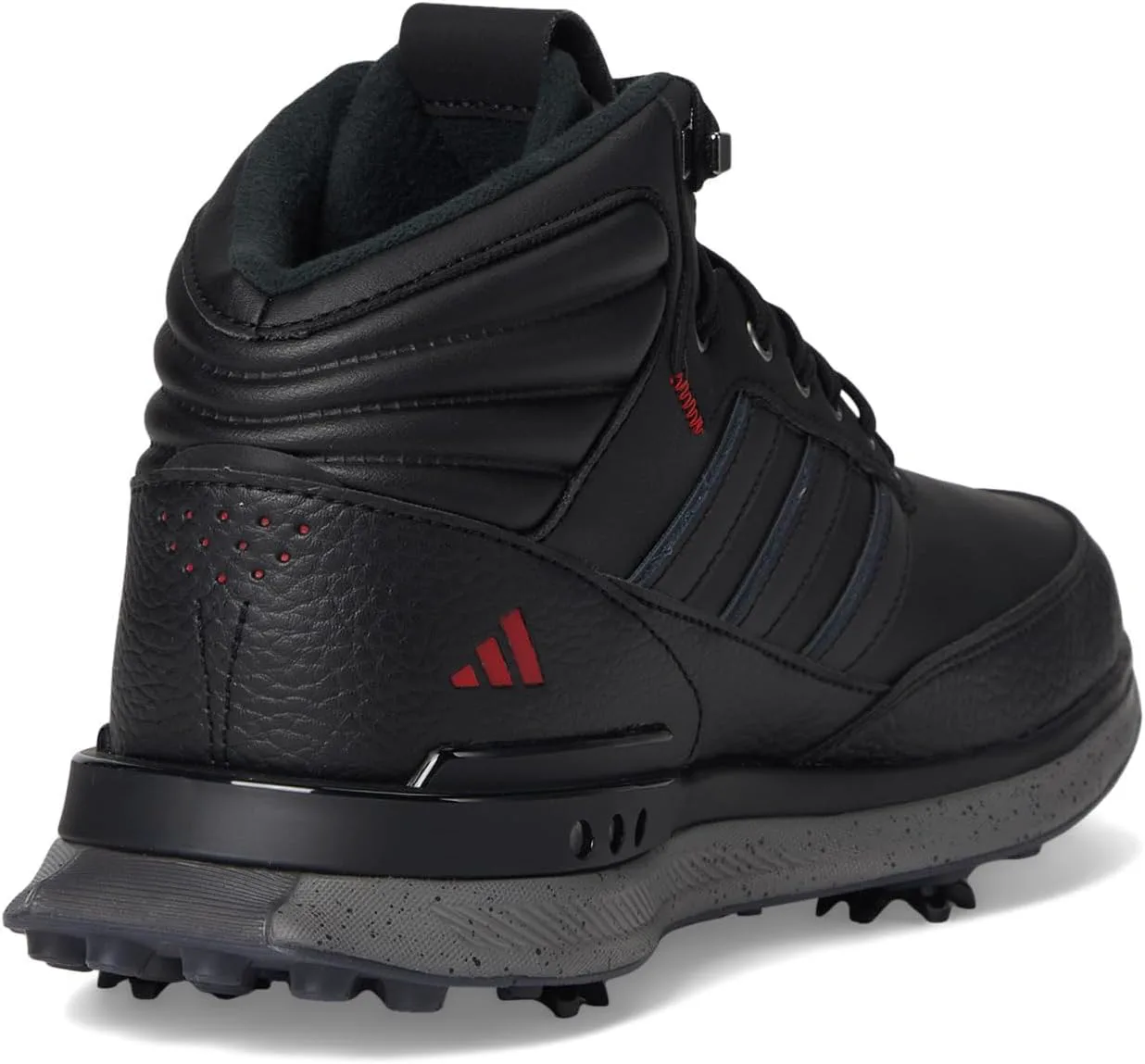 Мужские гольф-ботинки Adidas S2G без шипов Rain.RDY, черный/металлик — фото 3