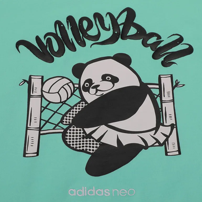 Футболка Adidas Neo Regular Teal — фото 4